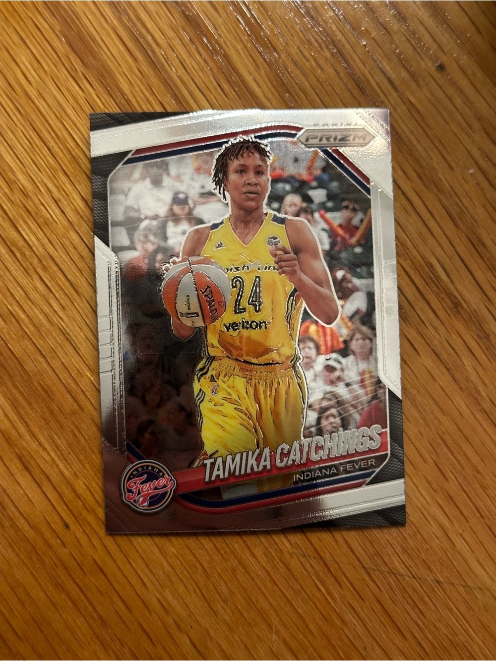 Panini Yellow Basketball Player Trading Card
